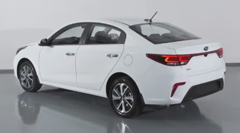 Задний бампер от Kia Rio, 2018